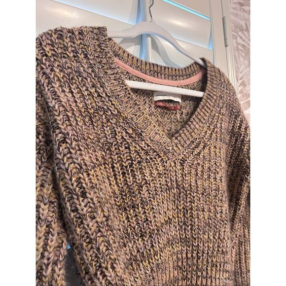 Anthropologie Pilcro Marika V-Neck Sweater Size S - Picture 3 of 6